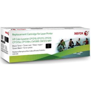 Xerox Zwarte toner cartridge. Gelijk aan HP CB540A. Compatibel met HP Colour LaserJet CM1312 MFP, Colour LaserJet CM1525, Colour LaserJetCP1515N, Colour LaserJetCP1518N