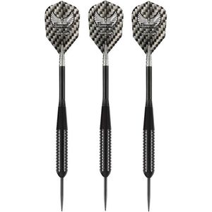 1x Set van 3 dartpijlen Black Arrow 21 grams - Darten/darts sport artikelen pijltjes messing - Kinderen/volwassenen