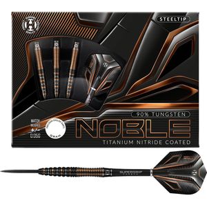 Harrows Noble 90% - Dartpijlen - 25 Gram