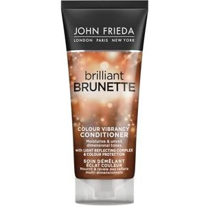 John Frieda Brilliant Brunette kleur beschermt vochtinbrengende mini-airconditioning, 50 ml