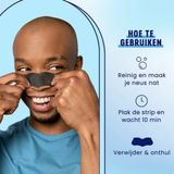 Biore met houtskool neusstrips - 6 stuks