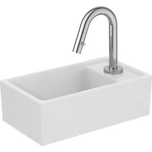 Ideal Standard Tempo fonteinset keramiek 37x21cm kraangat rechts wit E2129AA