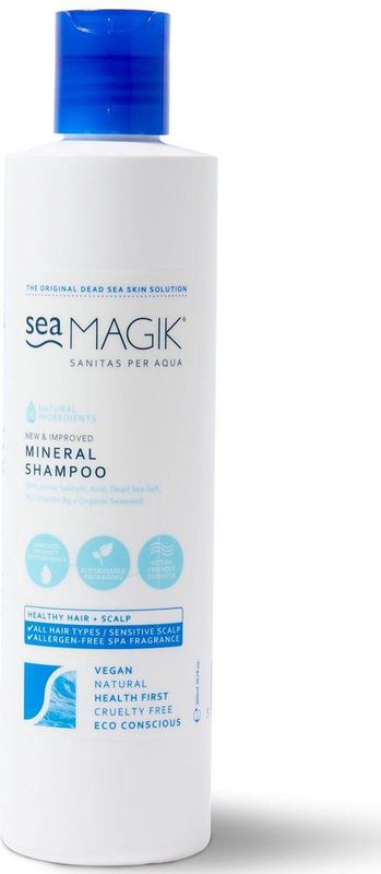 Sea Magik - Mineral Shampoo - 300ml - Dode Zee - Vegan - Dierproefvrij