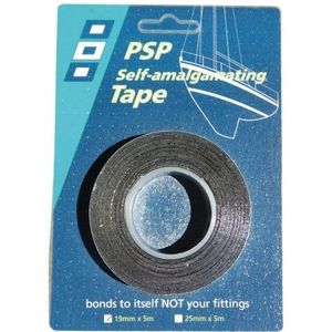 Vulkaniserende isolatietape 25mm 5m zwart
