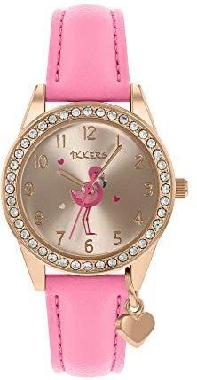 Tikkers Meisje Analoog Quartz Horloge met Polyurethaan Band TK0188, riem
