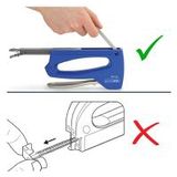 Rapesco T8-Lite nietpistool blauw incl. 300 nietjes