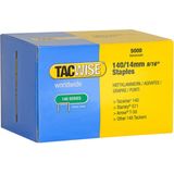 Tacwise nieten voor tacker - Type 140 - 14 mm - Gegalvaniseerd - 5000 stuks