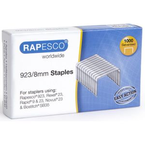 Rapesco 23/8 nietjes gegalvaniseerd (1000 stuks)