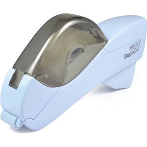 Rapesco 1442 SupaCut Plakbandapparaat met 2 Rollen Plakband, Poederblauwe