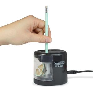 RAPESCO® elektrischer Anspitzer PS12 schwarz
