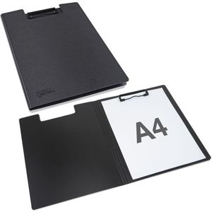 RAPESCO® Klemmbrettmappe Germ-Savvy 1641 DIN A4 schwarz Kunststoff