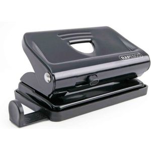 Rapesco ‎PF810MB1 810 2-gaats Metalen Perforator, 12 Vel Perforatiecapaciteit, Zwart