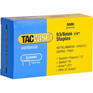 5.000 TACWISE™ Tackerklammern Typ 53/6mm, 0331 6 mm