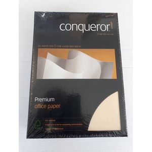 Conqueror Contour papier A4 100grams 500vel met Watermerk Chamois