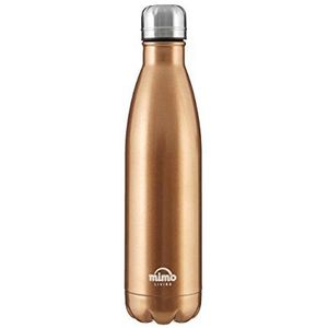 Premier Housewares Mimo thermosfles roestvrij staal 500ml metallic goud