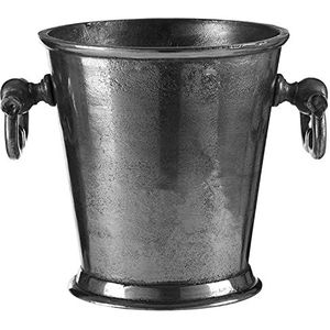 Premier Housewares Rustieke antieke zilveren wijnkoeler