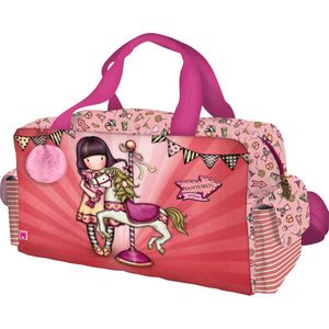 Santoro London Gorjuss™ Fairground Carousel Bag Rood