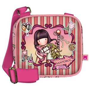 Santoro London Gorjuss™ Fairground Carousel Bag Roze