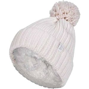 Heat Holders - Thermische Pom Pom Bobble-hoed voor dames - Room