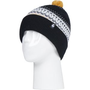 Heat Holders - Thermische wintermuts voor dames - Zwart