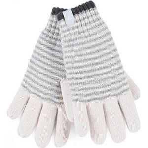 Heat Holders Ladies cable gloves maat S/M Oslo cream 1paar