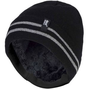 Heat Holders - Hi Vis reflecterende hoed voor heren - Hoi Vis Zwart