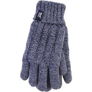 Heat Holders - Thermische handschoenen met fleecevoering voor dames - Blauw