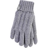 HEAT HOLDERS - Dames Heat Weaver Fleece 2.3 tog Winter Handschoenen vor Raynaud (M/L, Lichtgrijs)