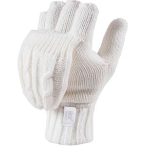 HEAT HOLDERS - Dames Thermo Fleece Handschoenen Zonder Fingers vor Touchscreen (Een maat, Room)