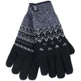 HEAT HOLDERS - Dames Heat Weaver Fleece 2.3 tog Winter Handschoenen vor Raynaud (M/L, Zwart (Trondheim))