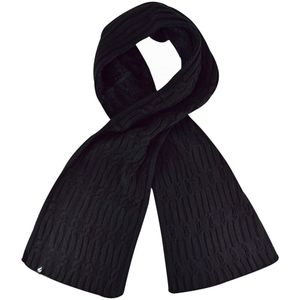 Heat Holders - Luxe fleece wintersjaal voor dames - Zwart