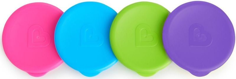 Munchkin Deksels voor alle Miracle 360° Cups - Antilek Deksels - Multi Gekleurd - Per 4 Stuks