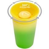 Munchkin Miracle® 360° van kleur veranderende drinkbeker, 266 ml, geel