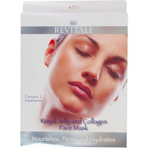 Revitale Royal Jelly and Collagen Face Mask  2 stk.