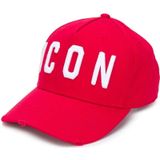 Dsquared2 Icon Baseball Cap , Red , Heren , Maat: ONE Size