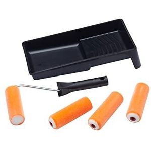 ProDec Advance ARRT002 6 Stuk 4 ""Flock Mini Rollers, Frame en Tray Kit voor Glans en Satijn Verven