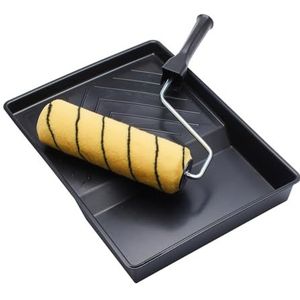 ProDec 9 inch x 1,75"" 3-delige Medium Pile geweven verfroller, kooiframe en bakjesset voor schilderen met emulsie- en metselwerkverf op binnen- en buitenmuren en plafonds, 9