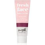 Barry M - Fresh Face - Multifunctionele Lip- en Gezichts Tint - Blackberry - 10 ml