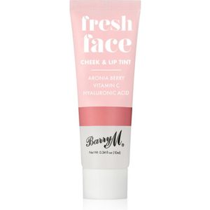 Barry M - Fresh Face - Vloeibare Blush en Lipgloss Tint - Summer Rose - 10 ml