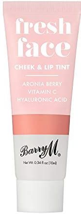 Barry M - Fresh Face - Vloeibare Blush en Lipgloss Tint - Peach Glow - 10 ml
