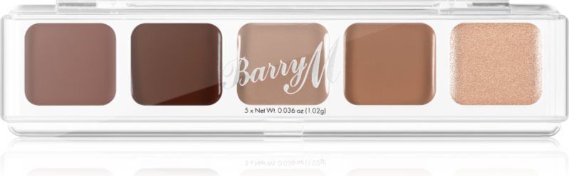 Barry M - Mini Cream Palette - Oogschaduw - The Nudes