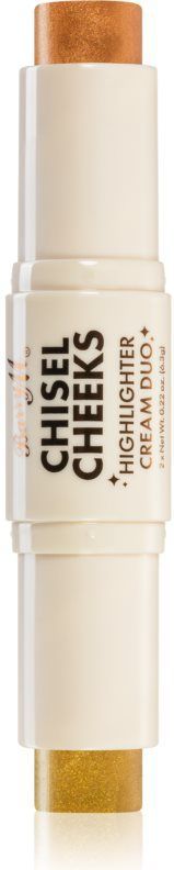 Chisel Cheeks - Highlighter Cream Duo - Gold - Bronze