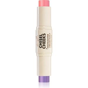 Barry M. Chisel Cheeks Highlighter Cream Duo Lilac/Pink 12,6 g