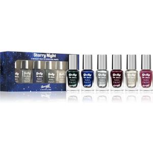 Barry M - Gelly Hi Shine Starry Night - Nagellak Set - 6x10 ml - Veganistisch