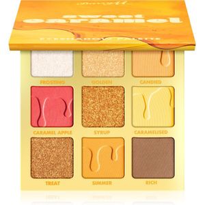 Barry M - Sweet Caramel - Oogschaduw Palette - Warme Tinten
