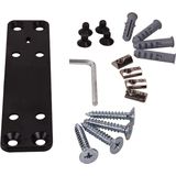 B-Tech - BT8390-WFK1 - Klem - Zwart - BT8390-VESA200F - 200T - 400F - 400T - 45 mm