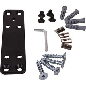 B-Tech - BT8390-WFK1 - Klem - Zwart - BT8390-VESA200F - 200T - 400F - 400T - 45 mm