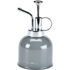 Burgon & Ball Roestvrijstalen Mister voor kamerplanten, inhoud 300 ml, houtskool