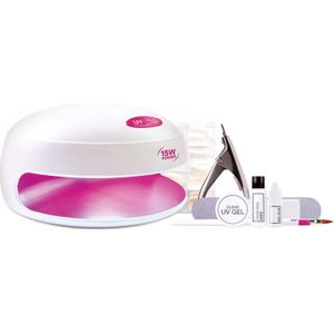 Rio - UV Nageldroger - Inclusief 15W Lamp - 15ml Gel - Compleet Set