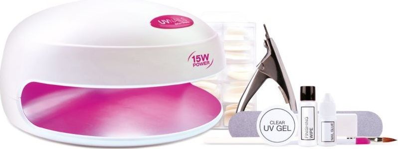 Rio - UV Nageldroger - Inclusief 15W Lamp - 15ml Gel - Compleet Set